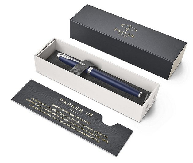 EAN 3501179316475 - Parker IM pluma estilográfica Sistema de carga por cartucho Azul 1 pieza(s) imagen 5