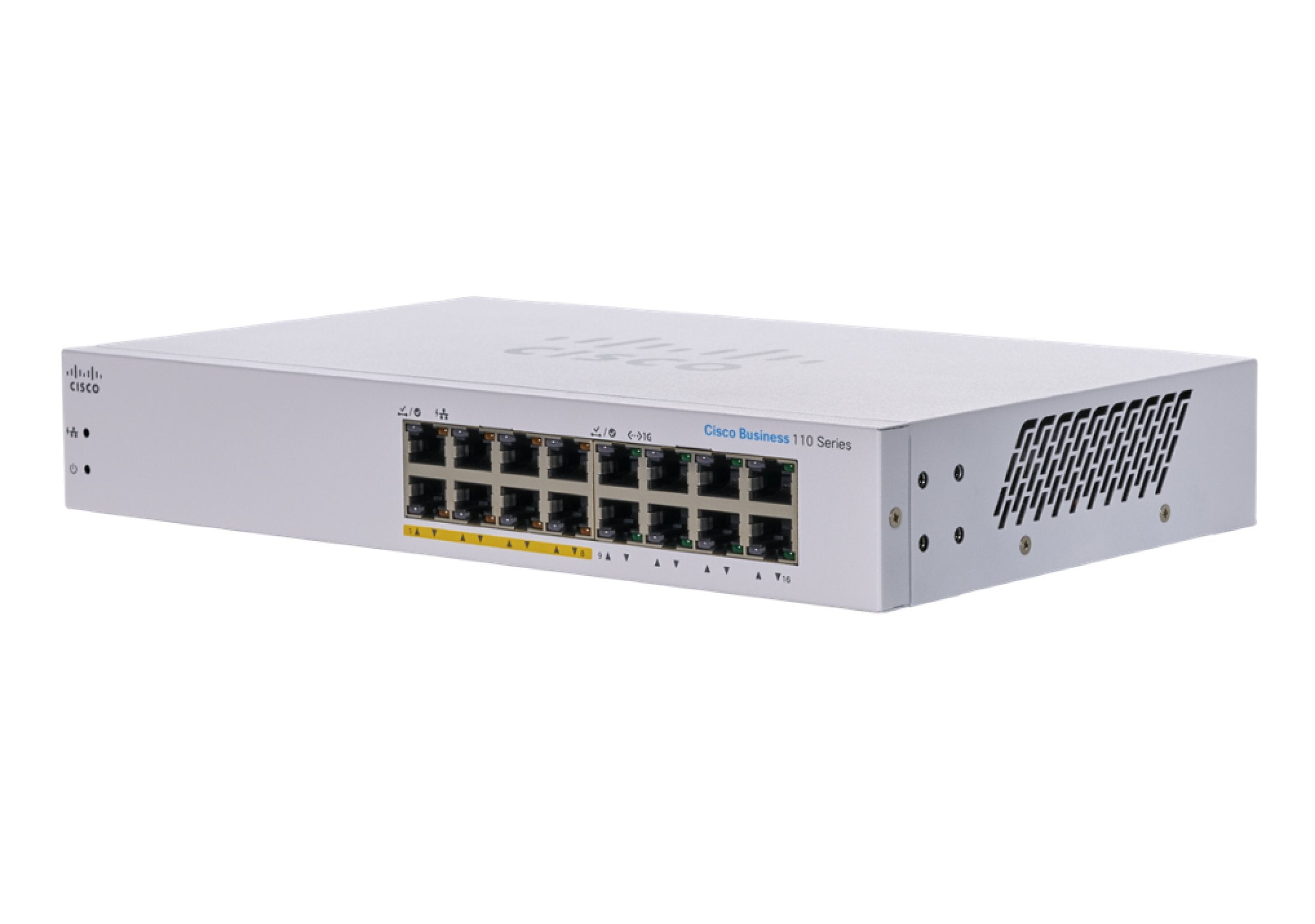 EAN 0889728326544 - Cisco CBS110 No administrado L2 Gigabit Ethernet (10/100/1000) Energía sobre Ethernet (PoE) Escritorio Gr imagen 1