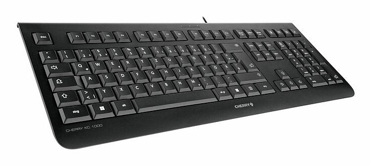 EAN 4025112116339 - CHERRY KC 1000 teclado Hogar / Oficina USB QWERTY Portugués Negro imagen 3