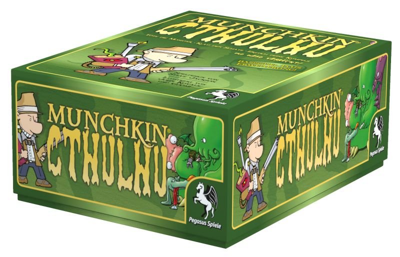 Pegasus Munchkin Cthulhu 1+2, Juego Base De Cartas Que Incluye 1 Expansión 17189g