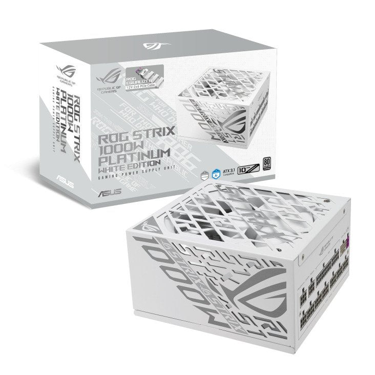 Fuente Alimentacion  Asus Netzteil Rog-Mrix-1000p-Gaming-Wht-E 1000w 80+ Platin  90ye00w9-B0na00