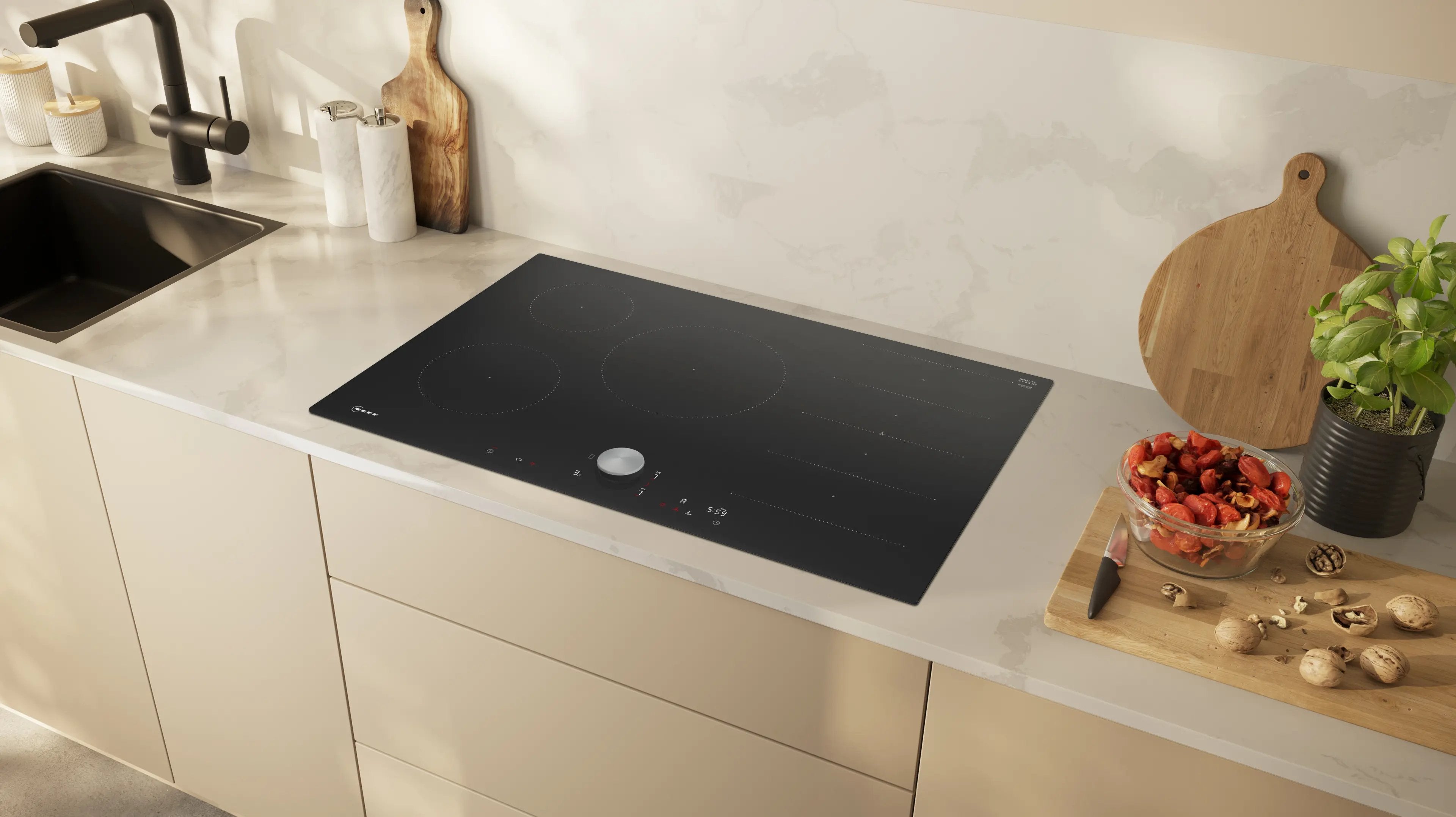 EAN 4242004269847 - Neff T68FTV4L0 hobs Negro Integrado 80.2 cm Cerámico 5 zona(s) imagen 3