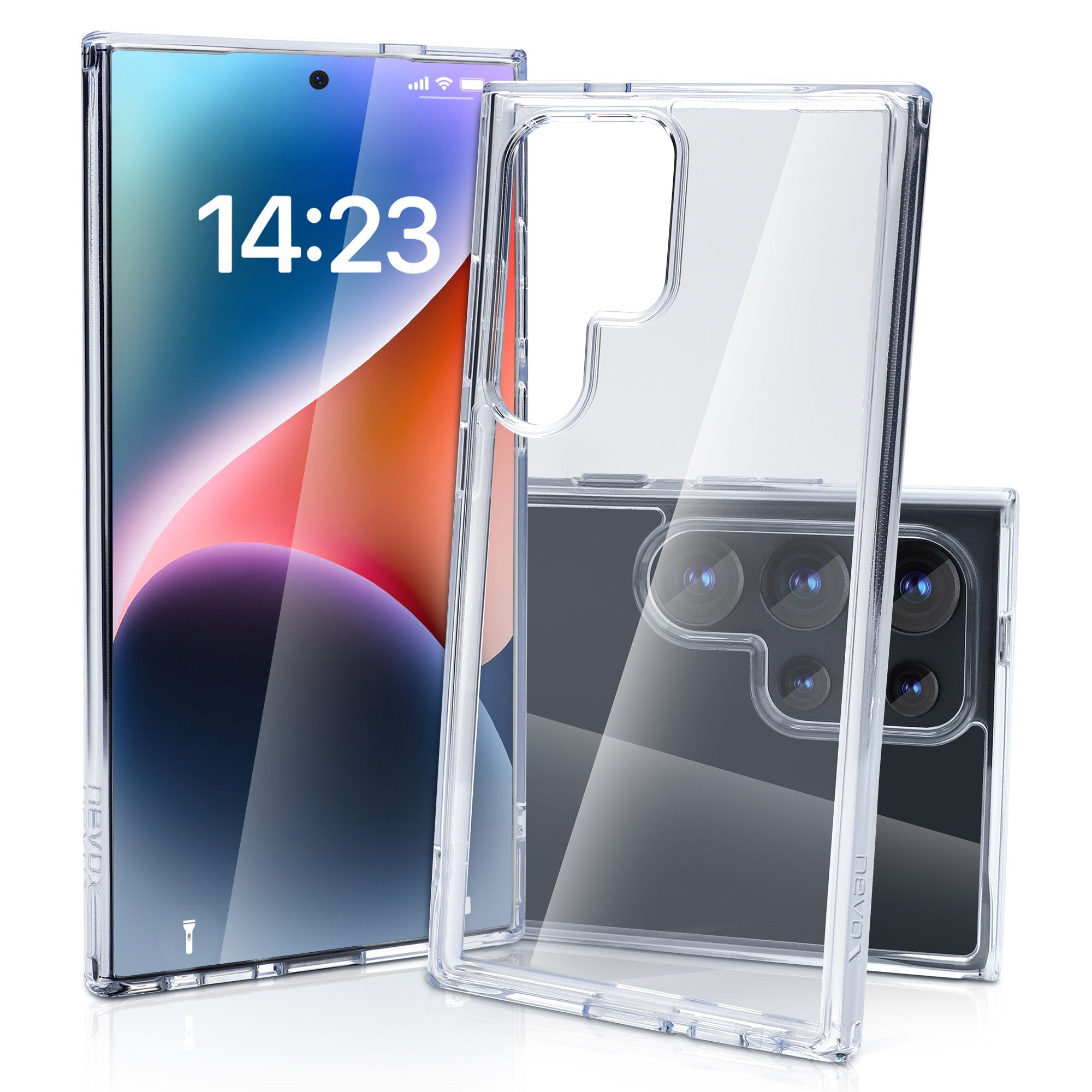 Nevox Styleshell Shockflex (Transparente, Samsung Galaxy S25 Ultra) 2464
