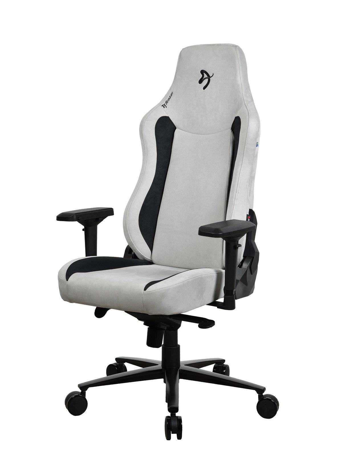 Arozzi Vernazza Supersoft Fabric Gaming Chair - Light Grey