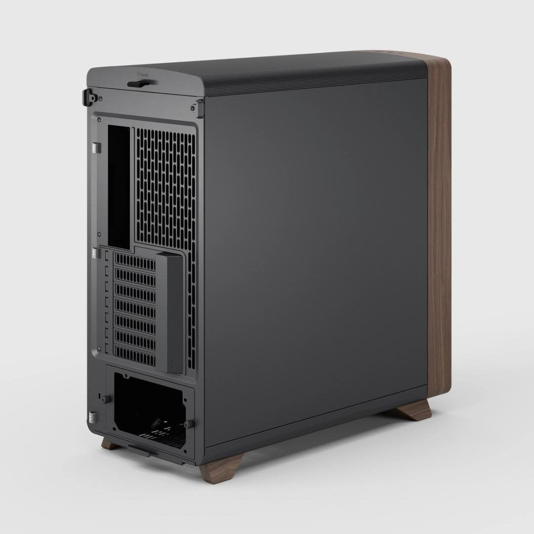 Caja Pc Fractal Design Summit Negro Solid (Negro Madera) Fd-C-Sum1a-03