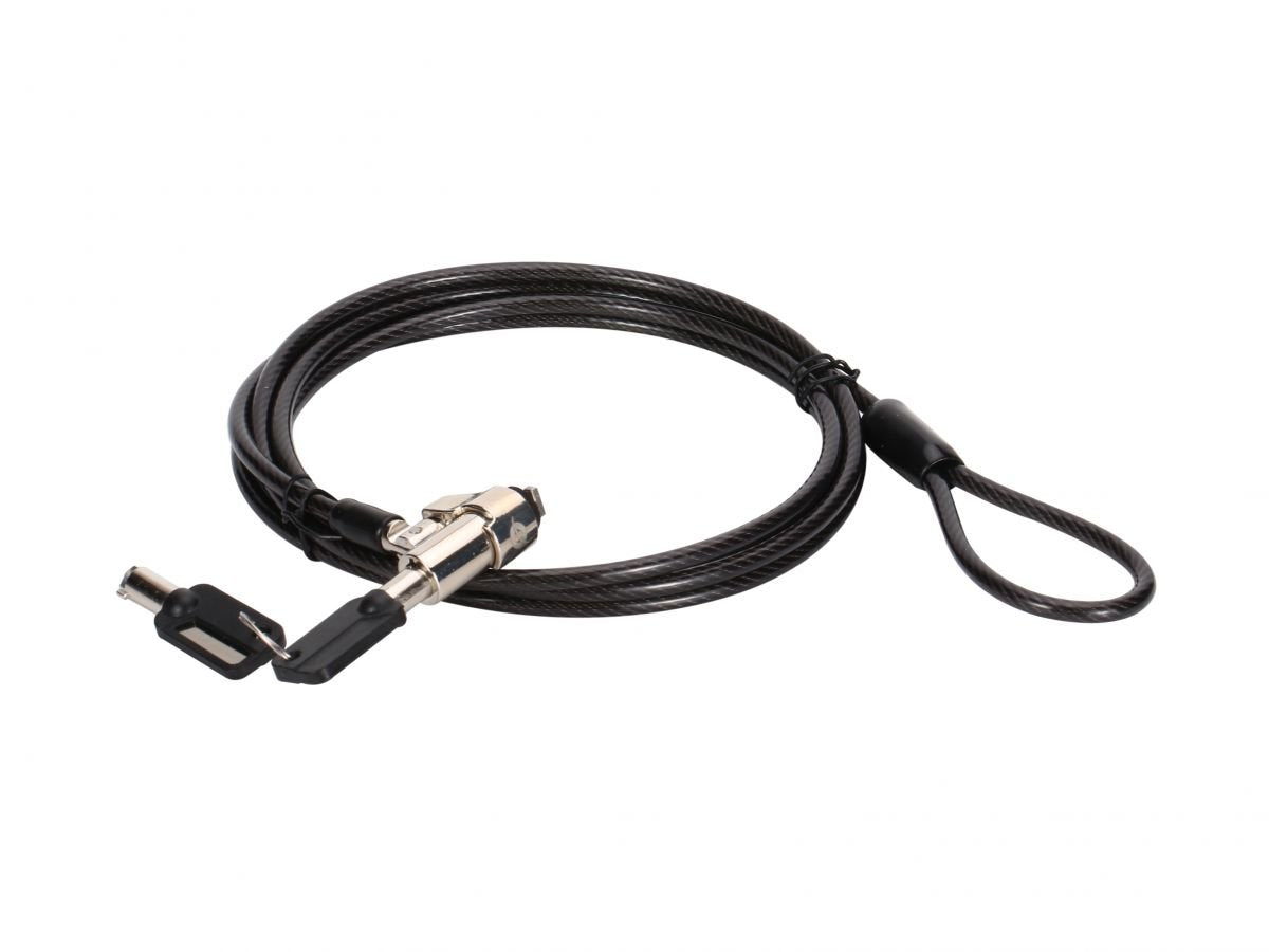 Conceptronic Nbt Cerradura Con Llave Para Portátil Emándar 1,8m Negro