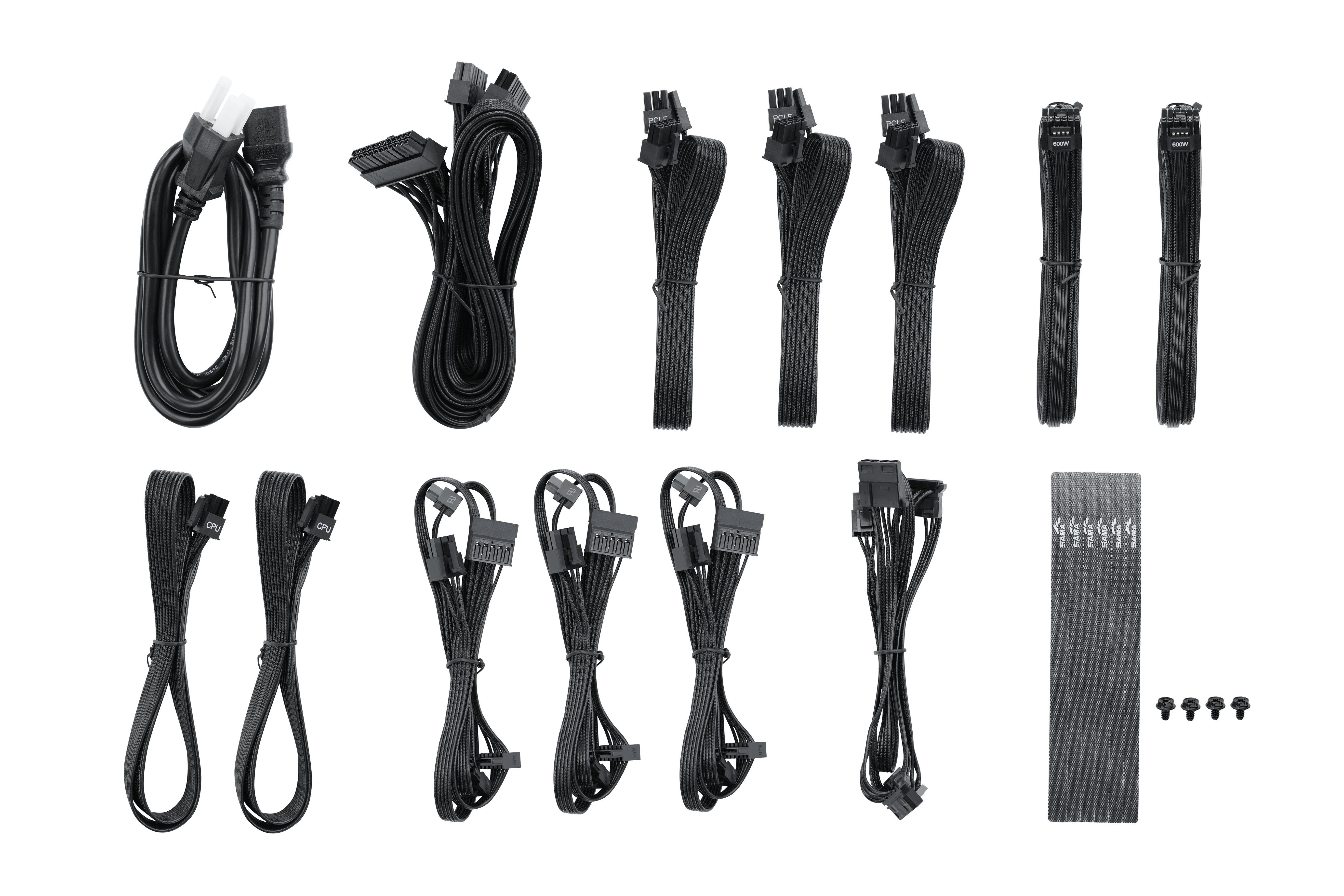 Sama P1200 Netzteil 1200w 80+ Platinum Black Retail