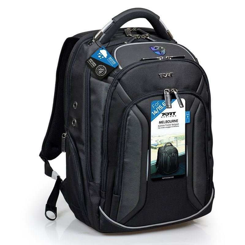 Port Designs Melbourne Mochila Poliéster Negro