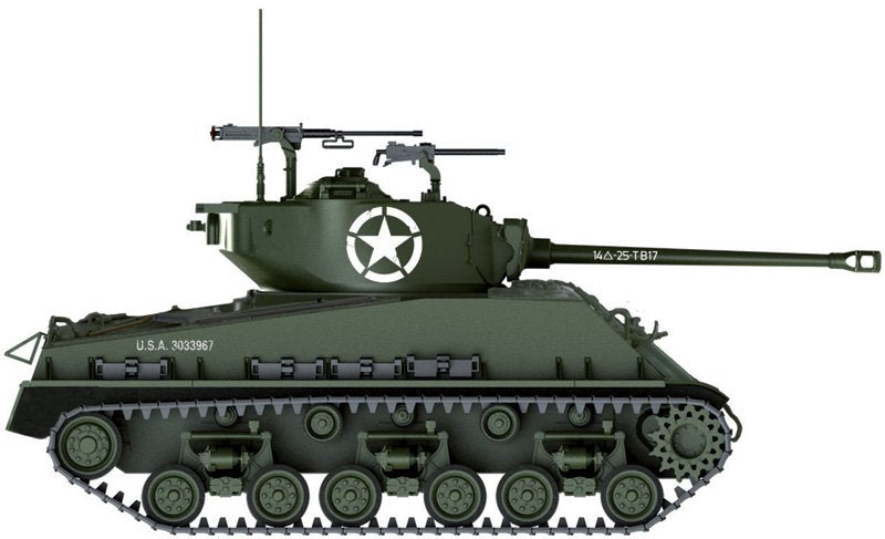 Italeri M4a3e8 Sherman ' Fury'
