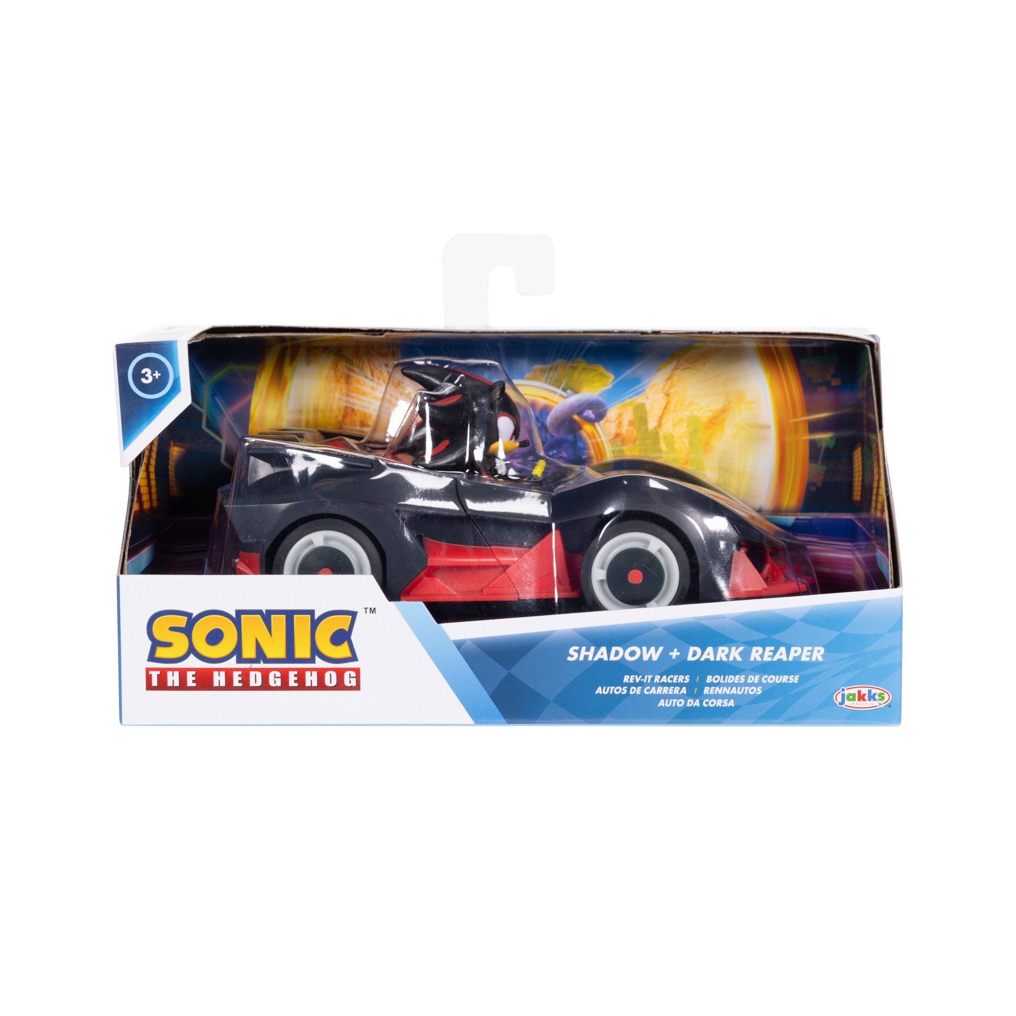 Vehiculo + Figura Sonic The Hedhehog 7cm Surtido