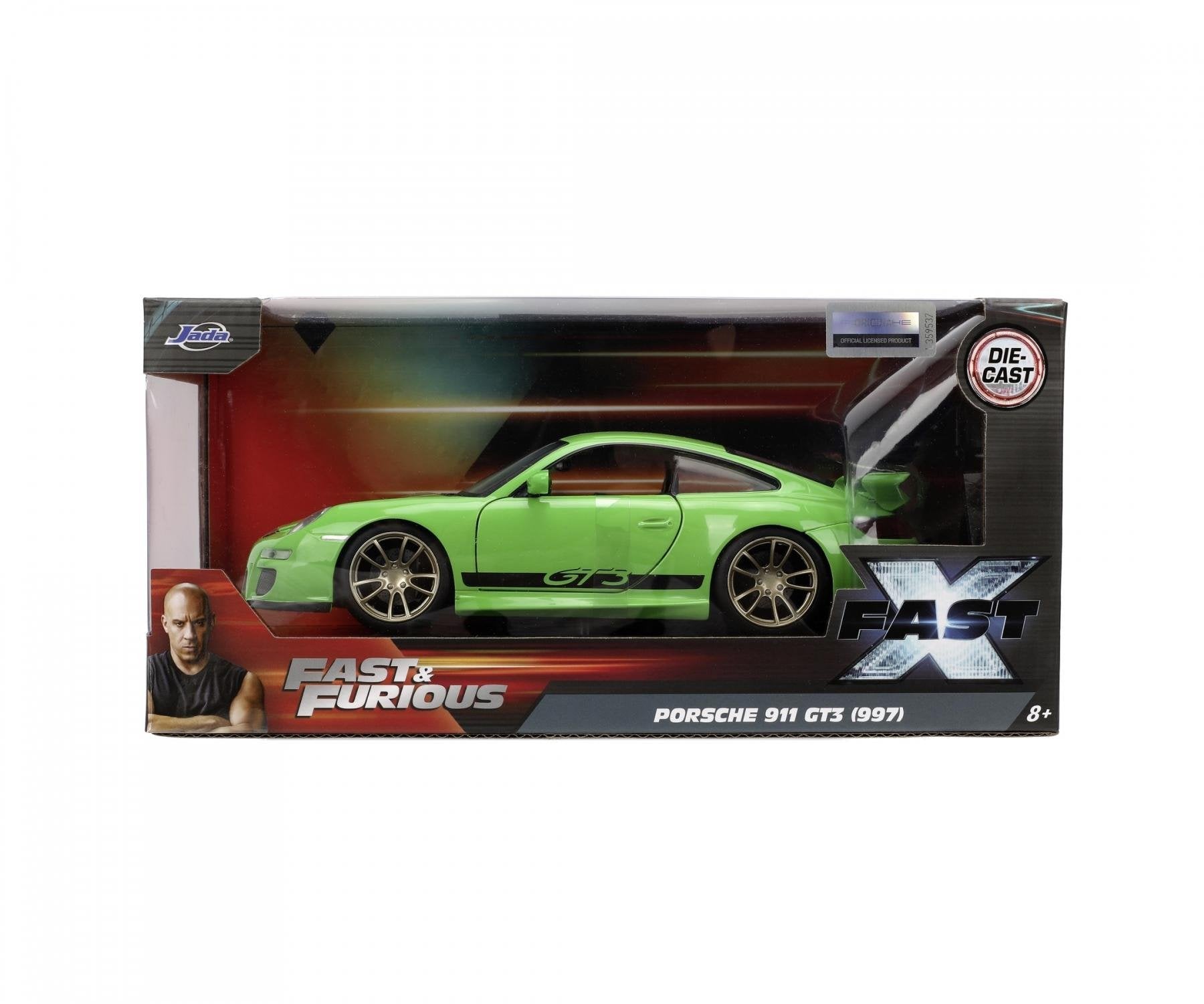 Jada Fast & Furious 2007 Porsche 911 Gt3 1:24           253203092