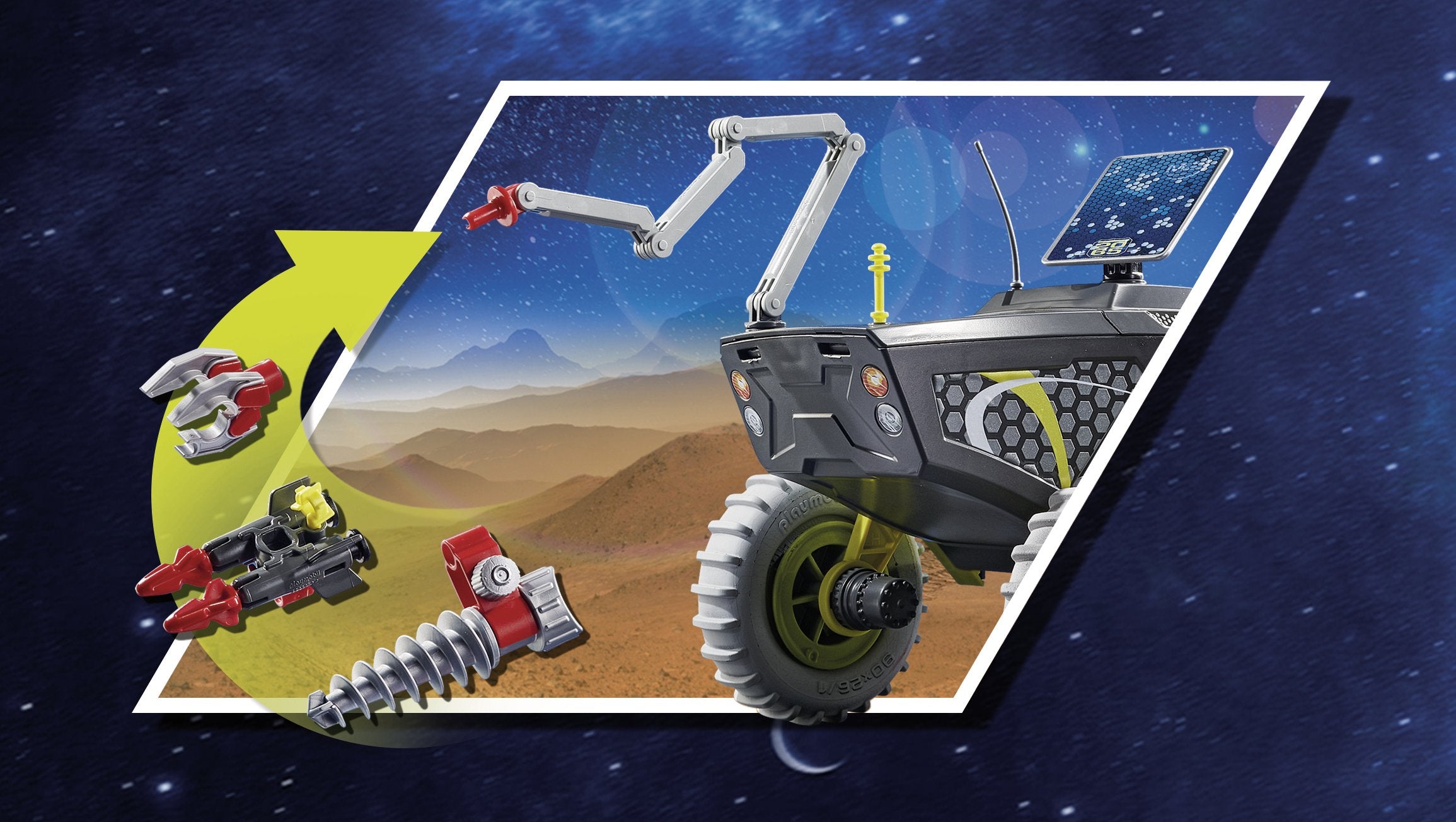 Playmobil 70888 Expedición A Marte Con Vehículos
