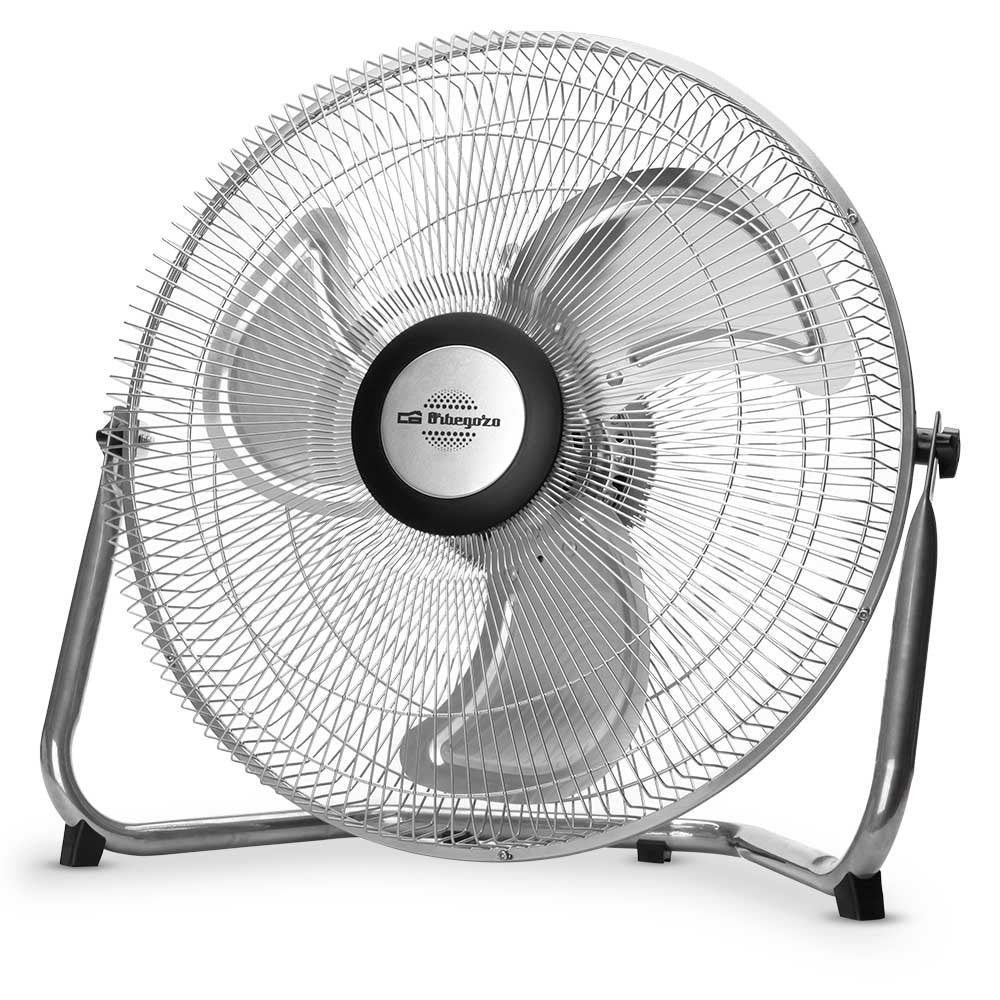 EAN 8436044539503 - Orbegozo PW 1245 ventilador Negro, Acero inoxidable imagen 1
