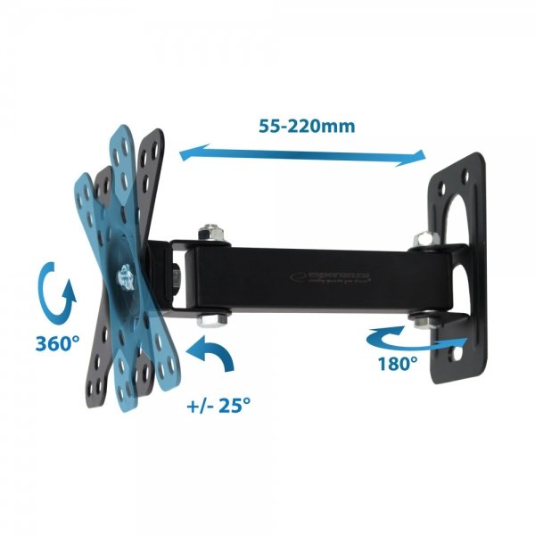 EAN 5901299958957 - Esperanza HORUS 127 cm (50") Negro imagen 3