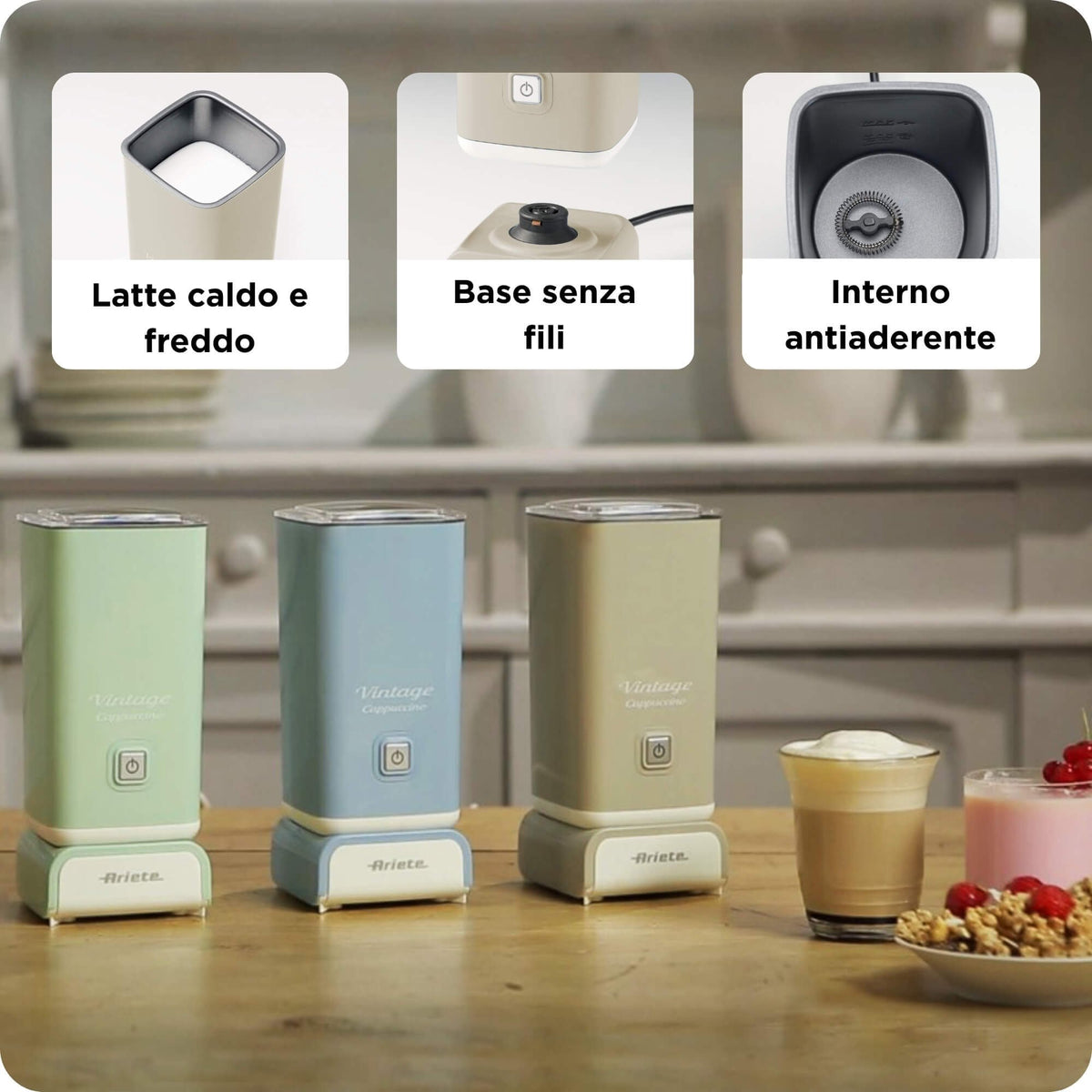 EAN 8003705113954 - Ariete 2878/03 Calentador/espumador de leche automático Beige imagen 3