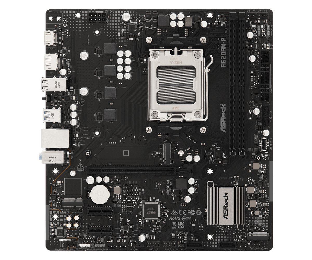 Placa Base Asrock A620am-P (Am5) Micro Atx