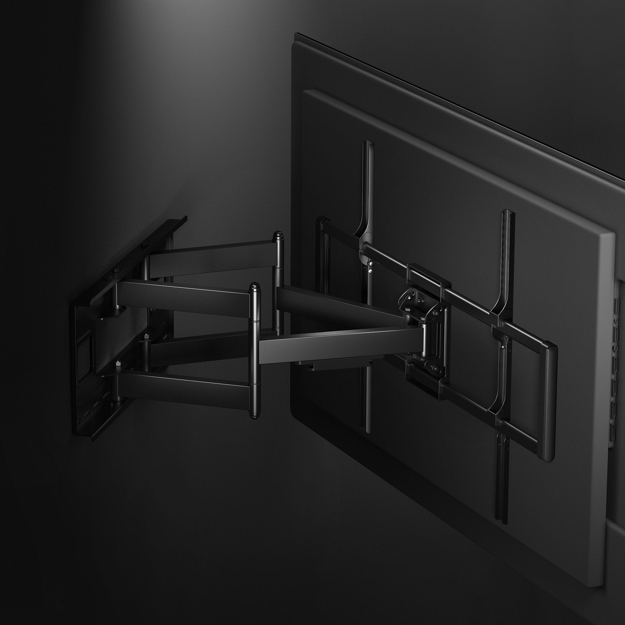 Manhattan Soporte De Pared Para 60" A 120" De Hasta 120 Kg (264 Lbs.), Giro De +/-60°, Inclinación De +5 A -15°
