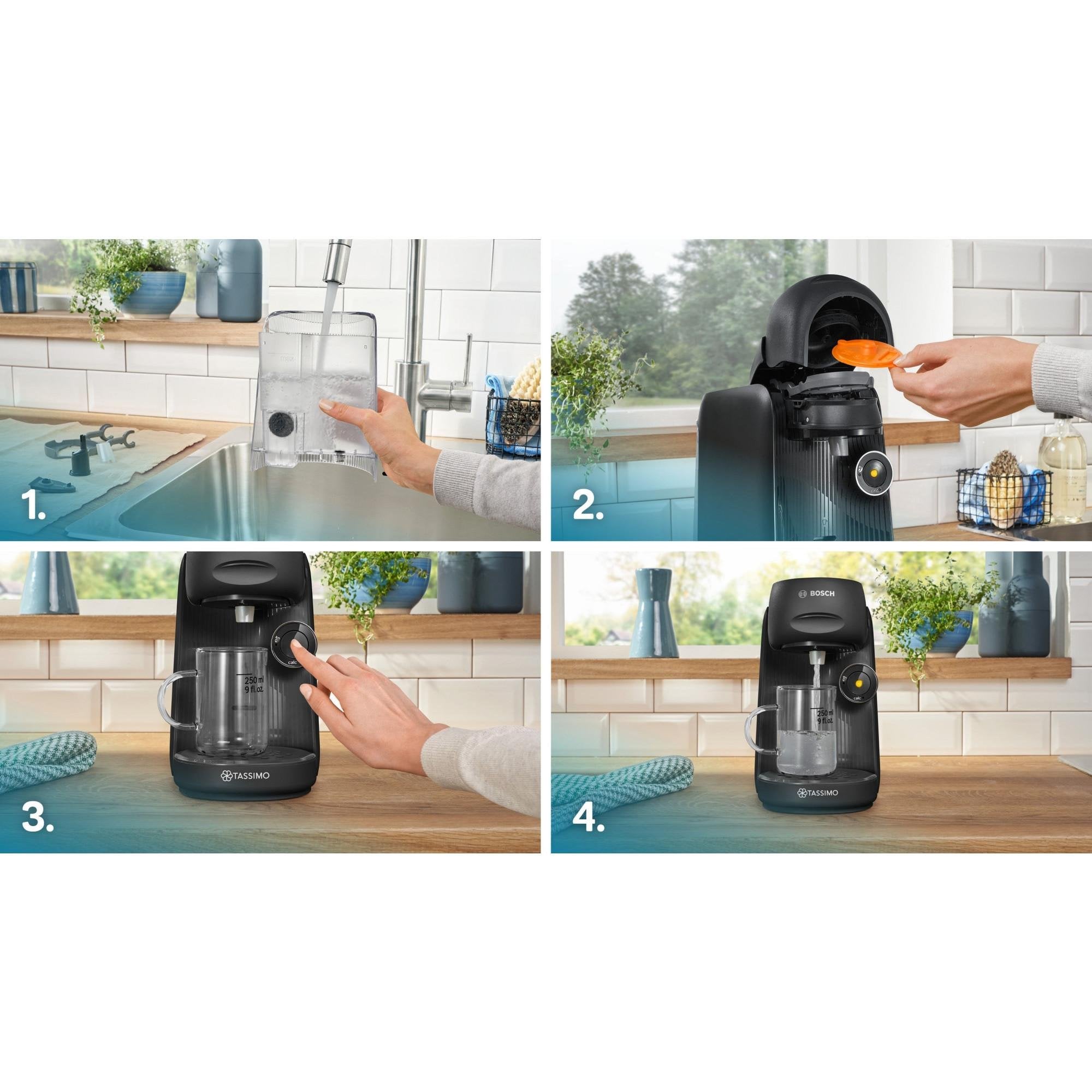 Bosch Tas162e Cafetera Eléctrica Macchina Per Caffè A Capsule 0,7 L
