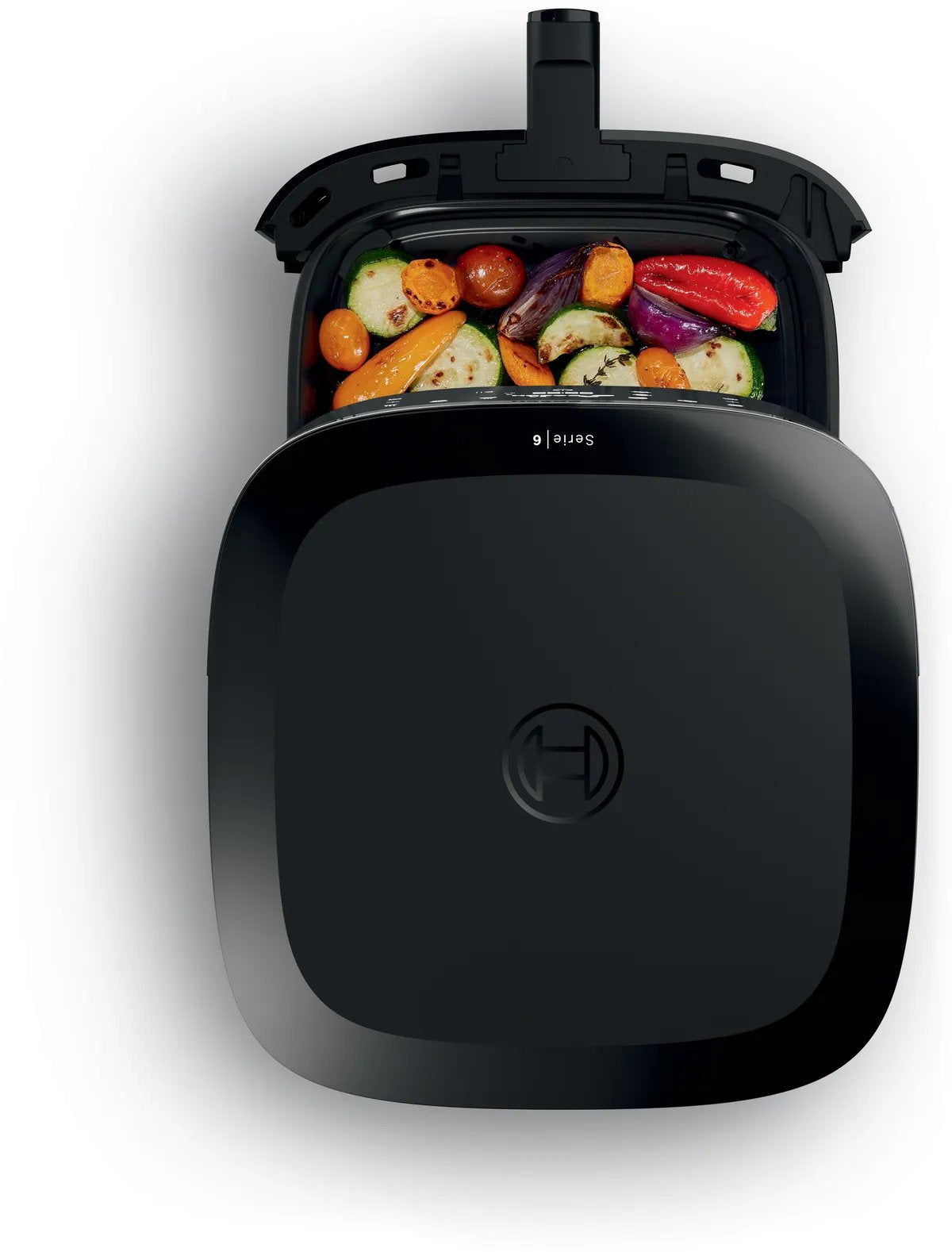 Bosch Serie 6 Mafs2671b Freidora Sencillo 7,2 L Independiente 1800 W Freidora De Aire Caliente Negro