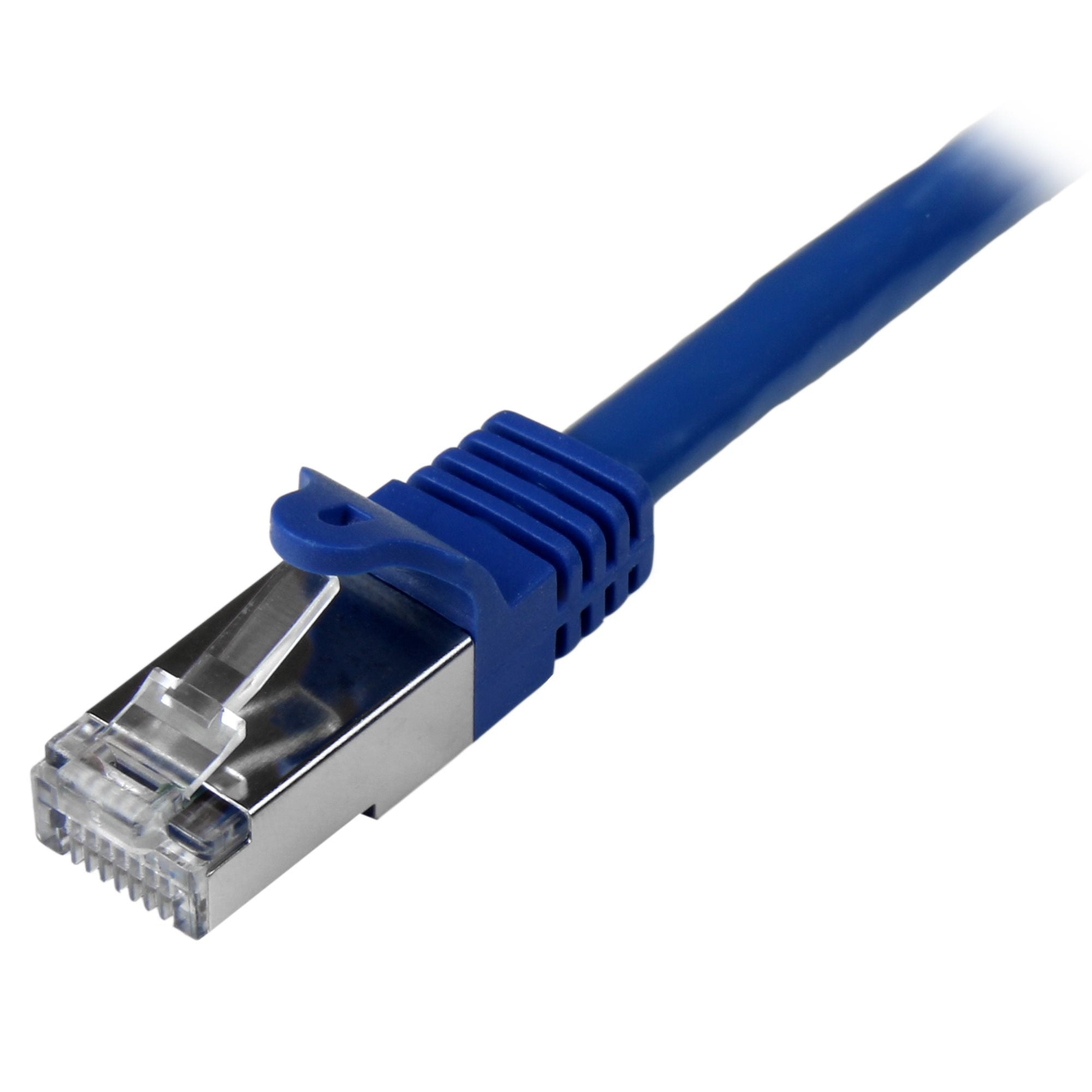 Cable 5m De Red Cat6 Ethernet  Cabl Gigabit Blindado Sftp Azul