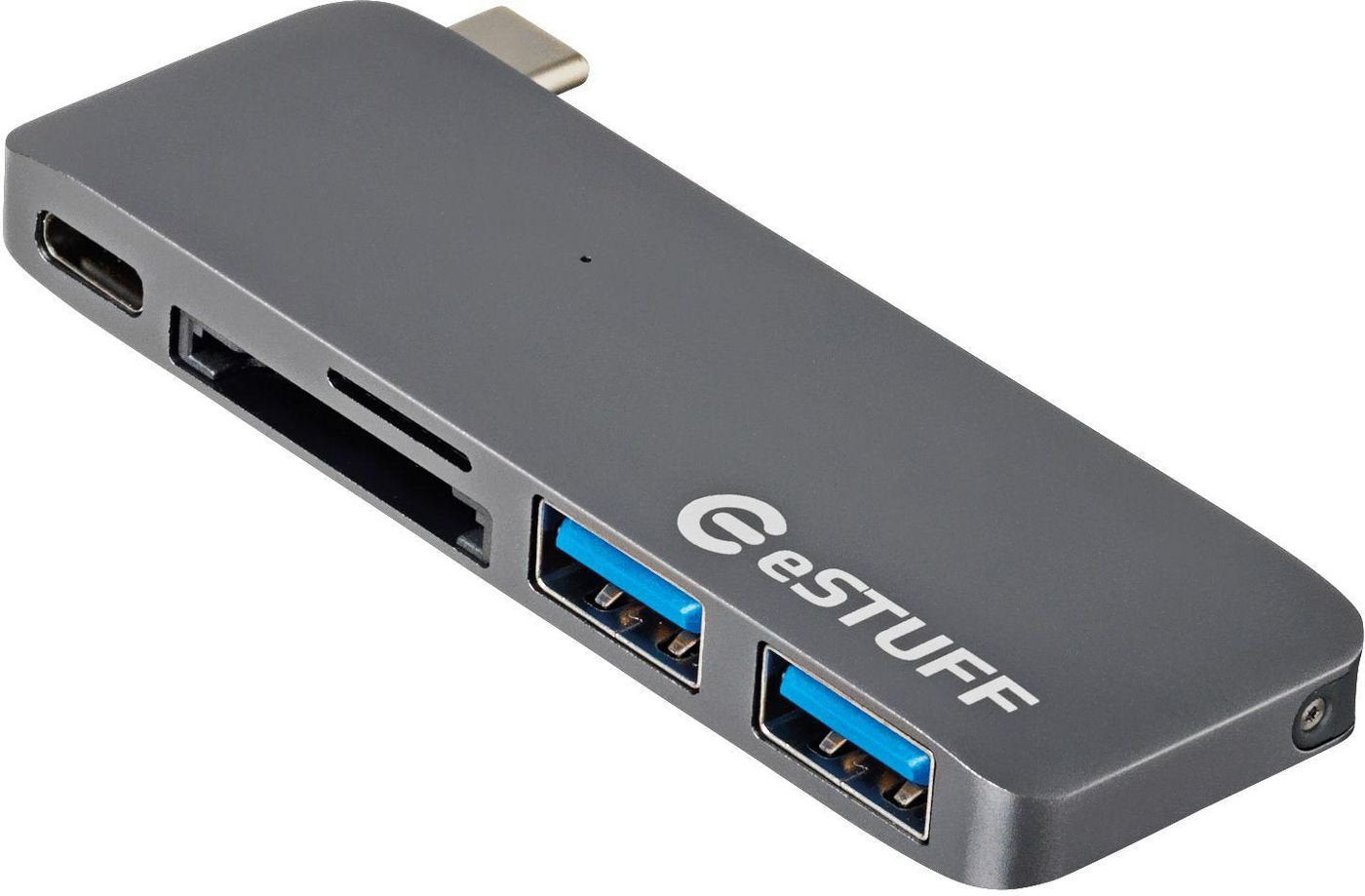 EAN 5712505640913 - eSTUFF ES84121-GREY base para portátil y replicador de puertos USB 3.2 Gen 1 (3.1 Gen 1) Type-C Gris imagen 1
