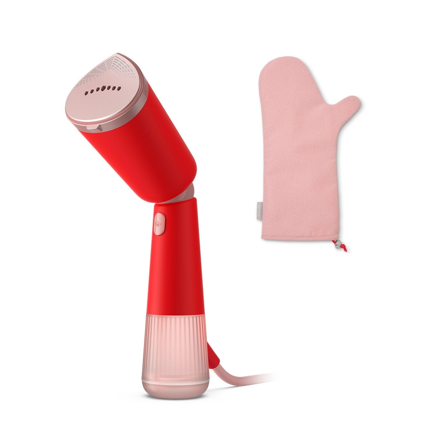 Vaporizador De Prendas Portátil Philips Sth5020 40 5000 Series, Rojo