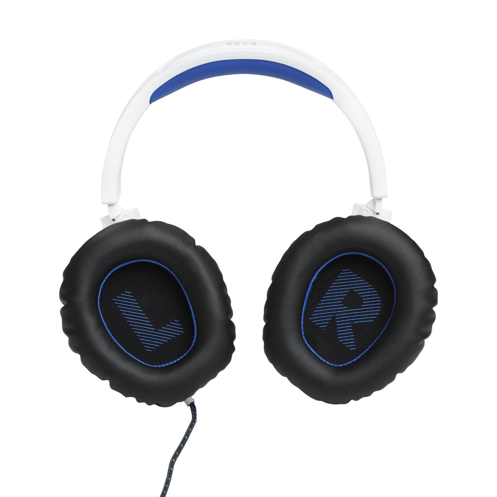 Jbl Quantum 100p Console White + Blue Auriculares Gaming Overear Con Cable