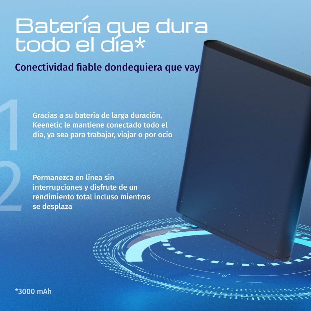 EAN 4897082922575 - Keenetic Roamer 4G (KN-5110) Módem de red móvil imagen 6