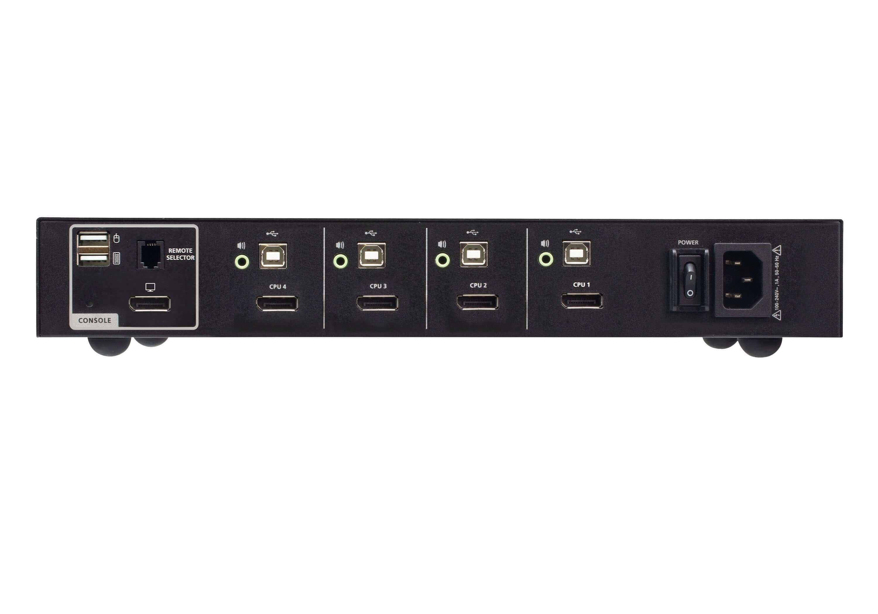 EAN 4710469341373 - ATEN CS1184DP4 interruptor KVM Negro imagen 2
