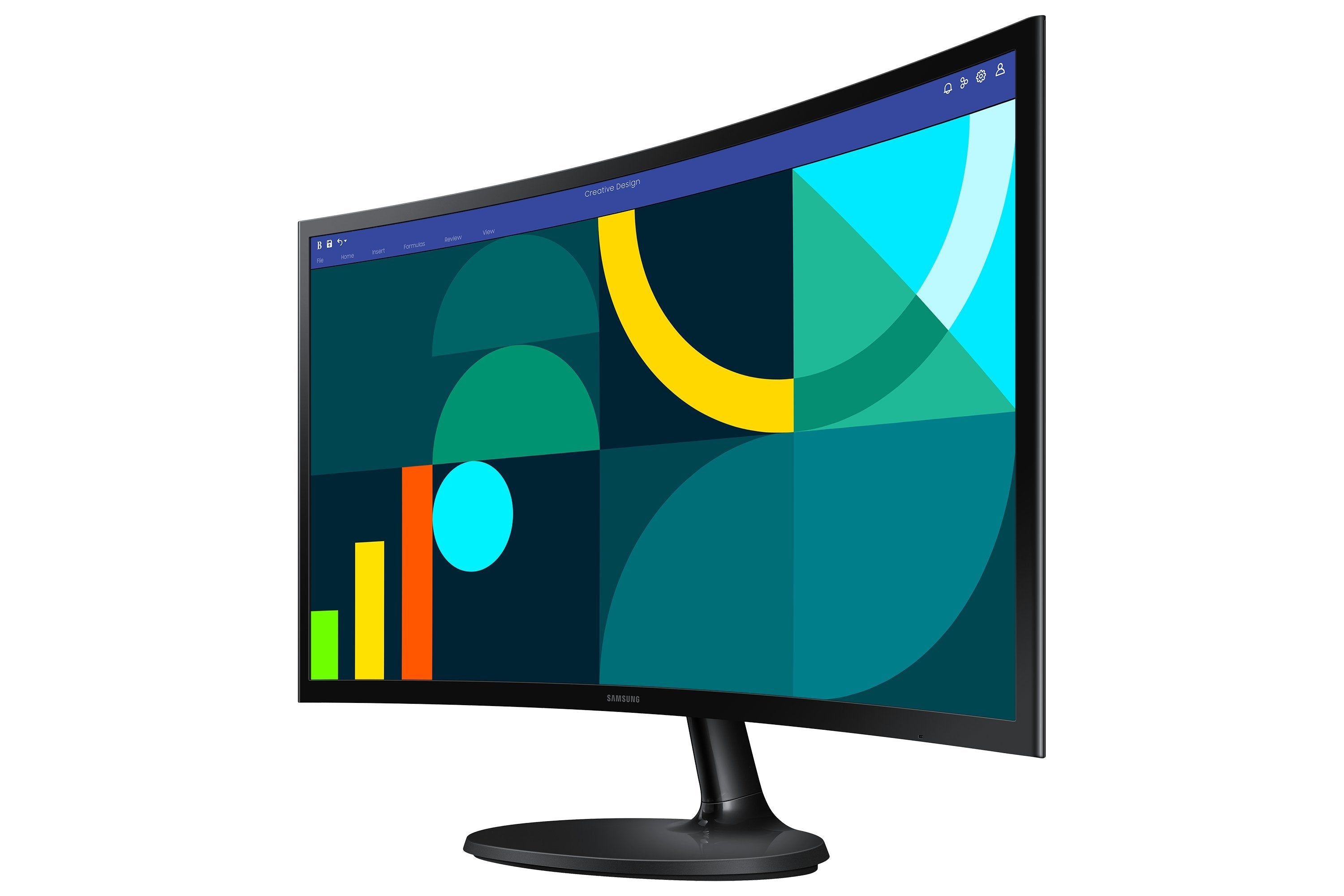 Monitor Profesional Samsung 24' Essential S3 S36gd S24d362gau Full Hd Negro