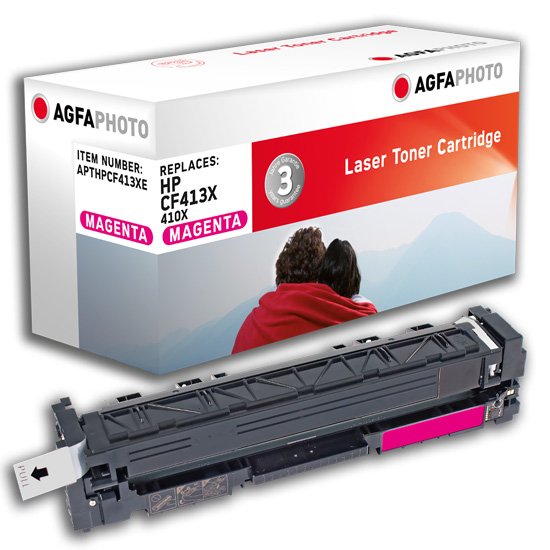 EAN 4250164851291 - AgfaPhoto APTHPCF413XE cartucho de tóner 1 pieza(s) Compatible Magenta imagen 1