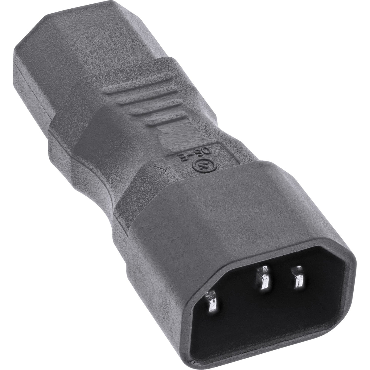 Adaptador Alimentación Inline Iec 60320 C14 / C13, 3 Pines
