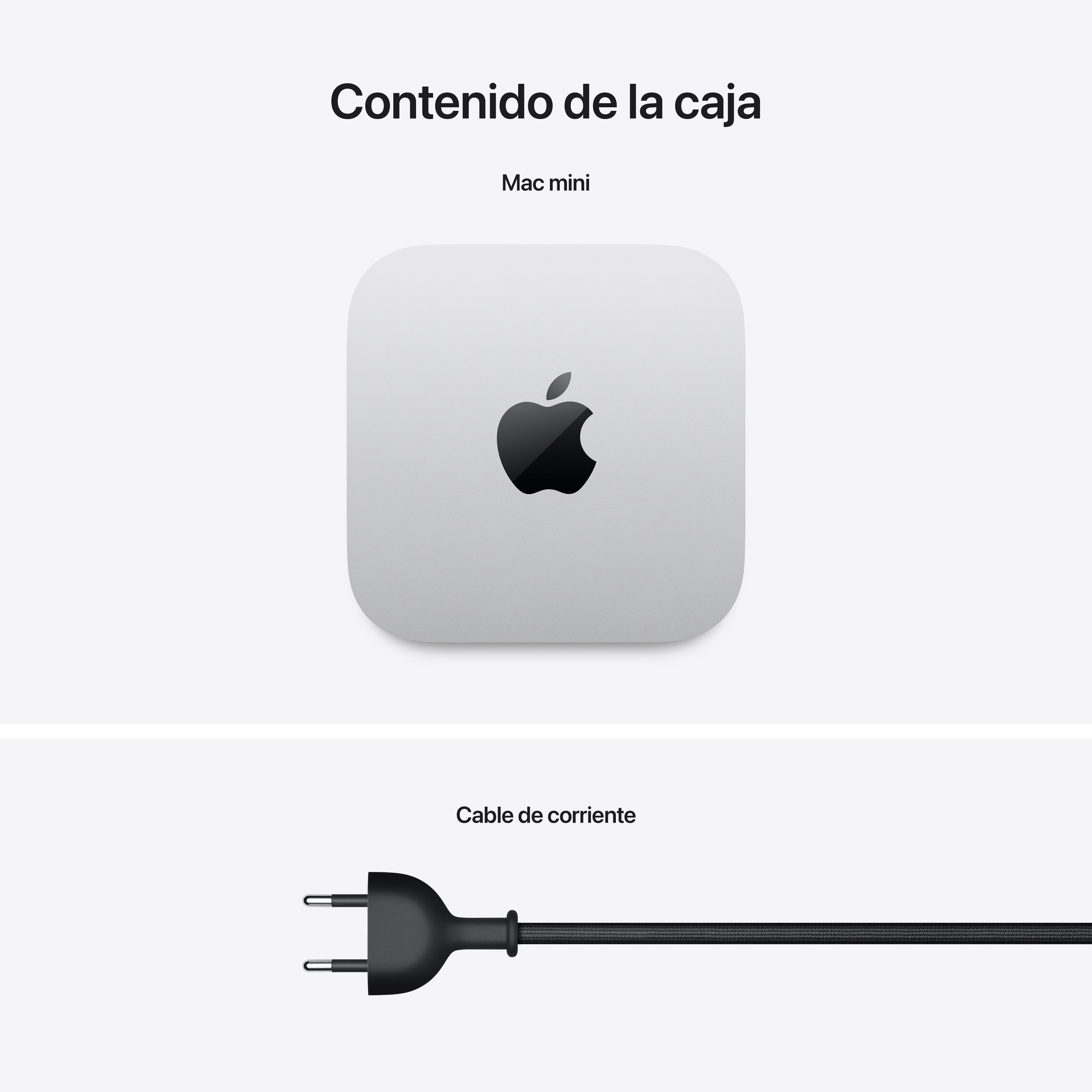 EAN 0195949943133 - Apple Mac mini Apple M M4 24 GB 512 GB SSD macOS Sequoia Mini PC Plata imagen 7