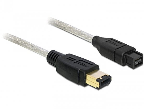 Cable Firewire Delock Fw400 6 Pines -> Fw800 9 Pines M/M 2,00 M
