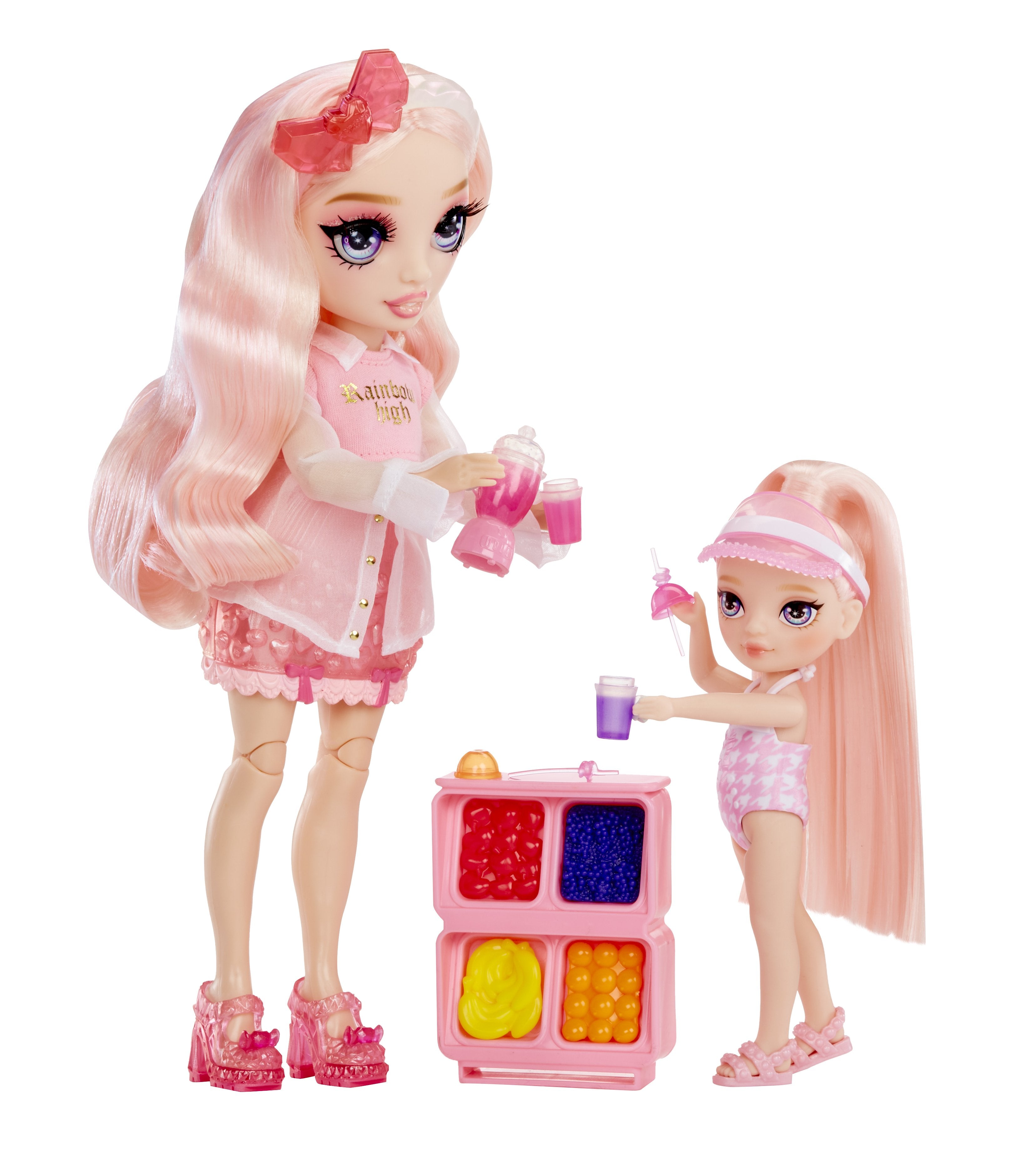 Mga Entertainment Rainbow High Little - Día De La Piscina Con Juego De Rubores, Personaje 522249-Euc