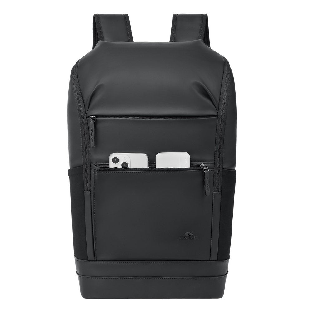 EAN 4260709016238 - Rivacase Eden mochila City backpack Negro Poliéster, cuero PU imagen 4