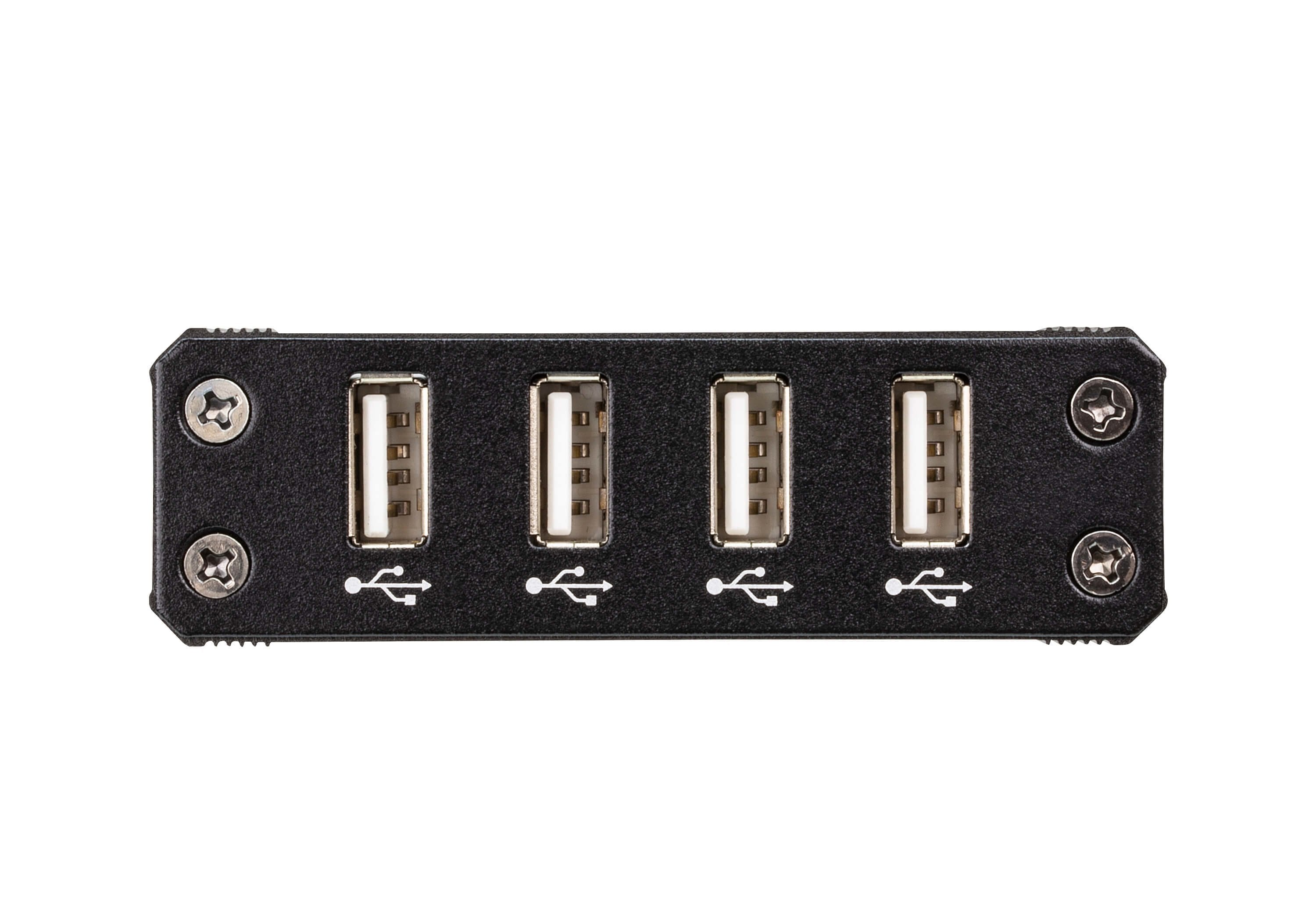 4-Port Usb 2.0                 Accs Cat 5 Extender (Up To100m)