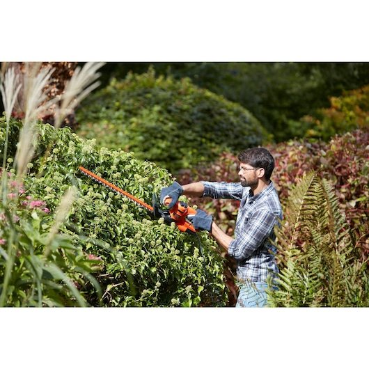 Black+Decker Beht201-Qs, Naranja/Negro