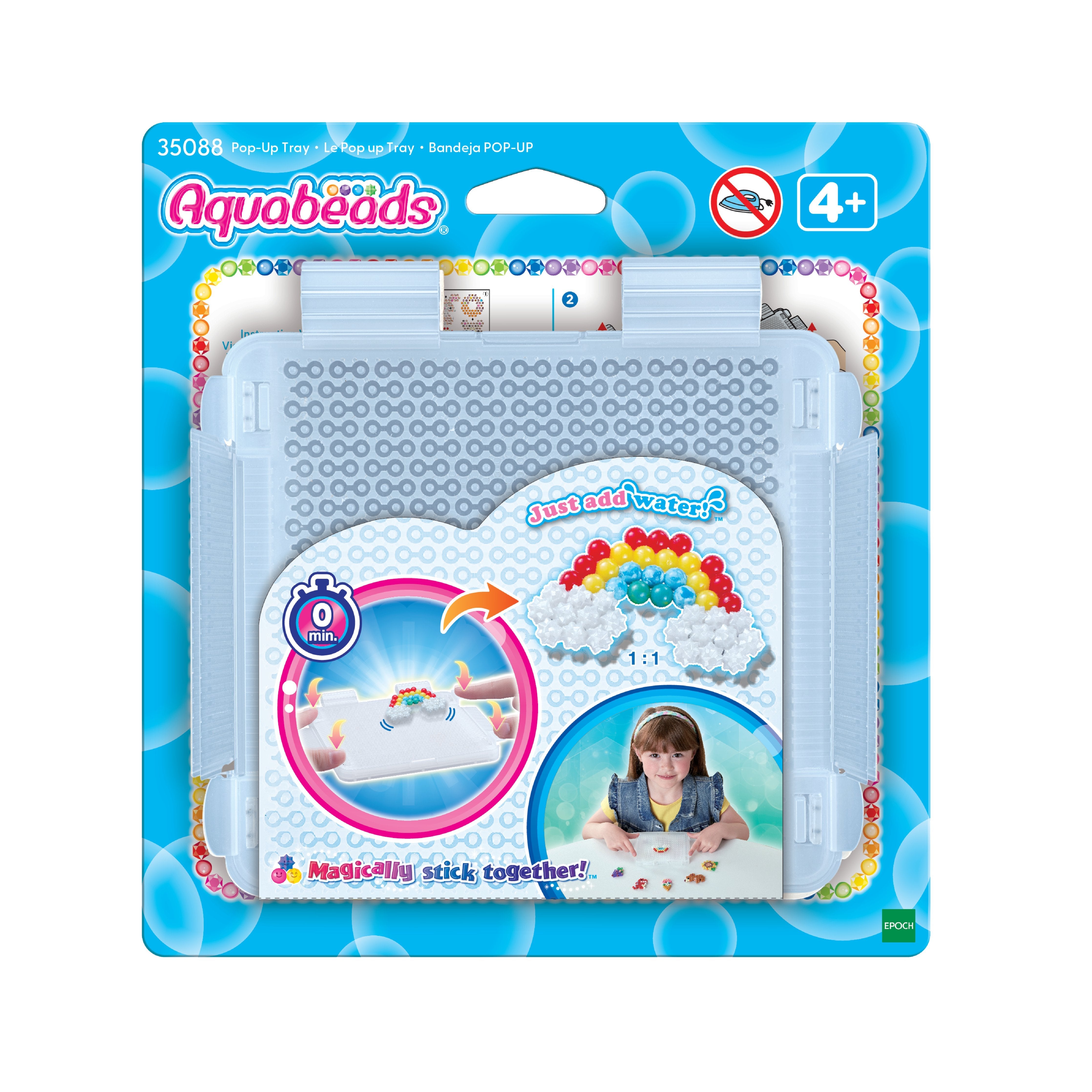 Epoch Aquabeads - Perlen Pop-Up Bastelplatte 35088