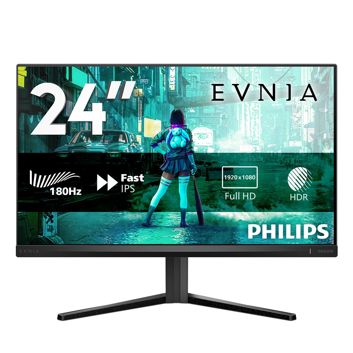 EAN 8712581805838 - Philips Evnia 24M2N3200S/00 pantalla para PC 60,5 cm (23.8") 1920 x 1080 Pixeles Full HD LCD Negro imagen 2