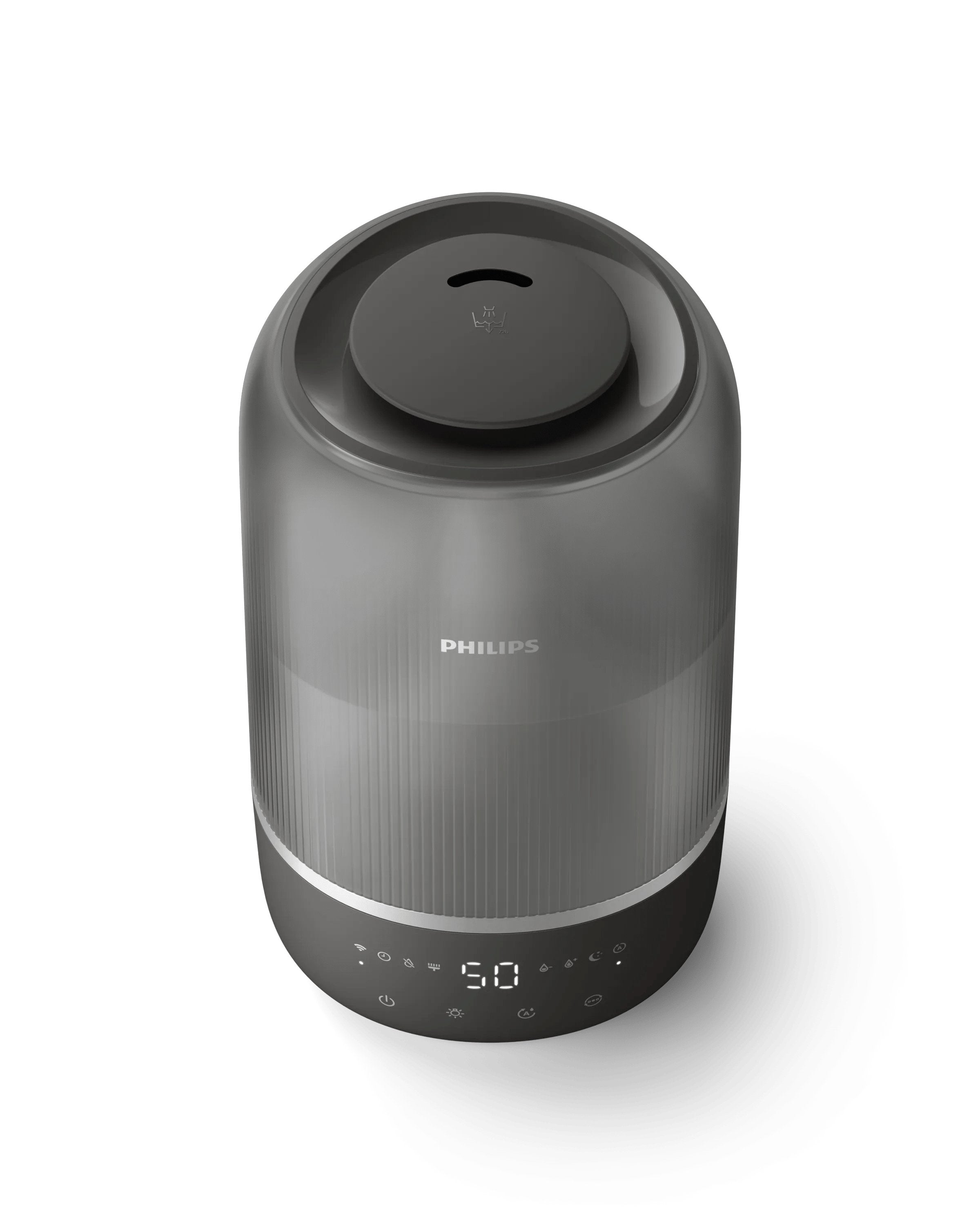 Philips Hu1510 03 Humidifier Series 1000 Up To 41m2, 3 Settings, Grey