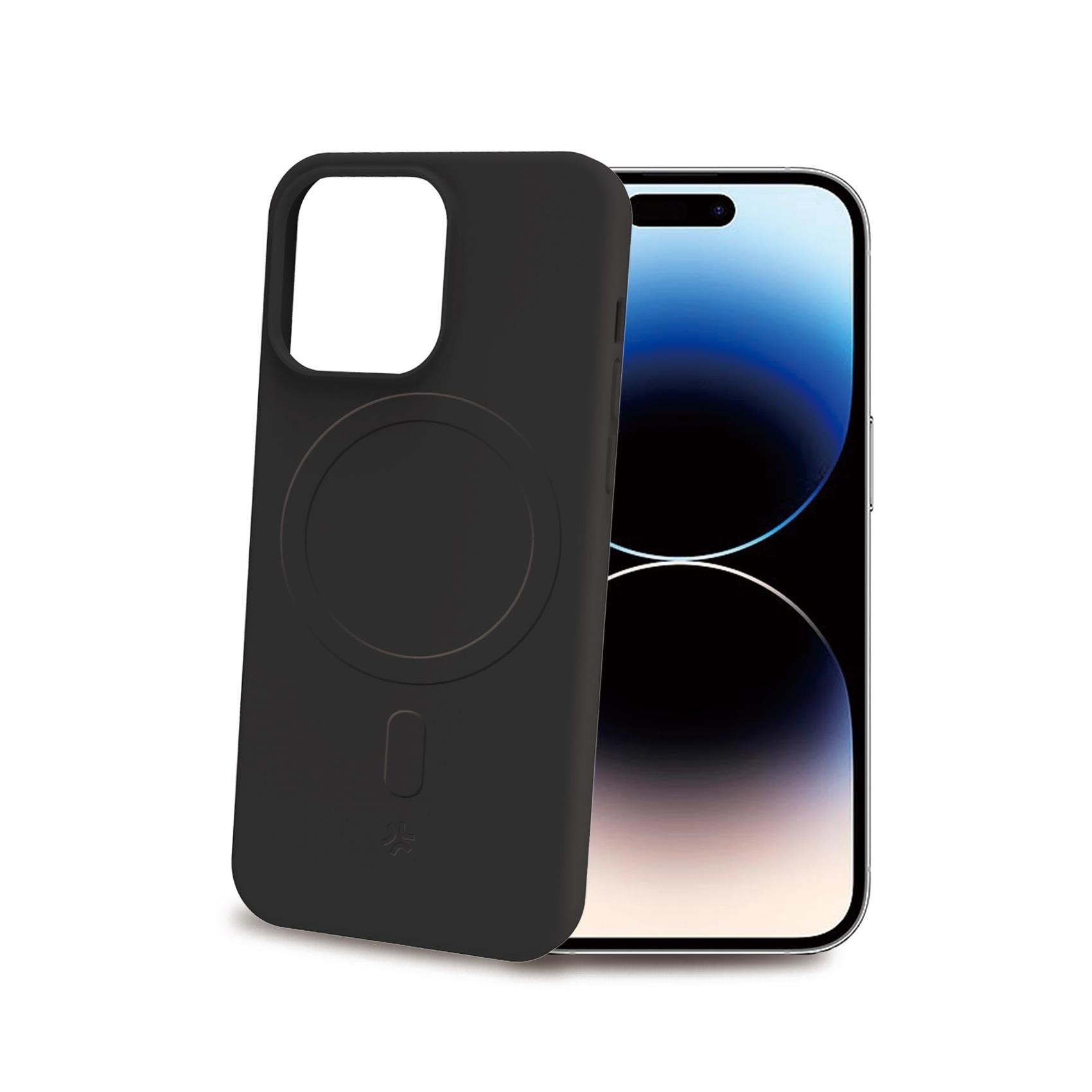 Celly Cromomag1054bk Funda Para Apple Iphone 15 Pro (6.1") Negro