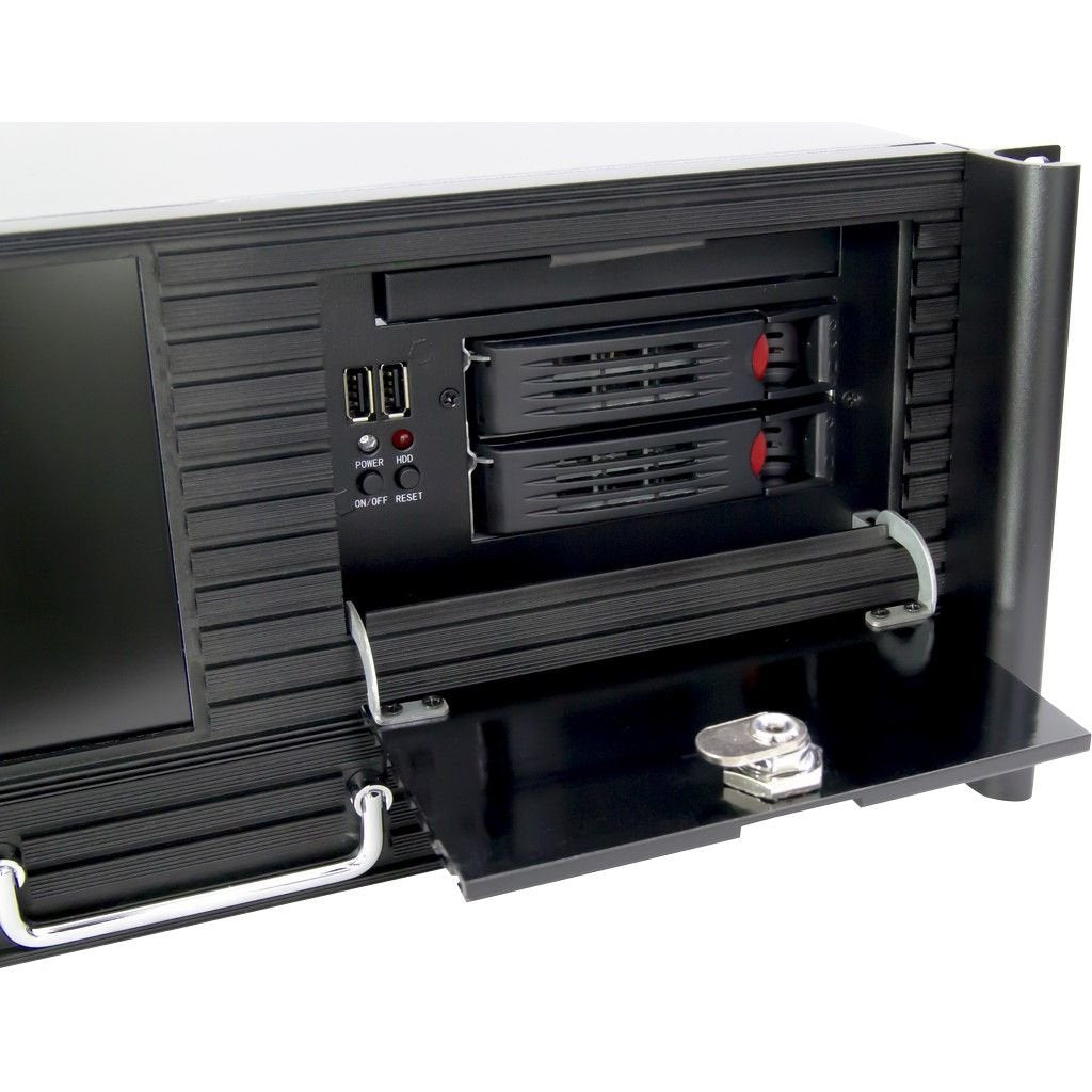 EAN 4260455644884 - Inter-Tech 4U 4452-TFT Estante Negro imagen 5