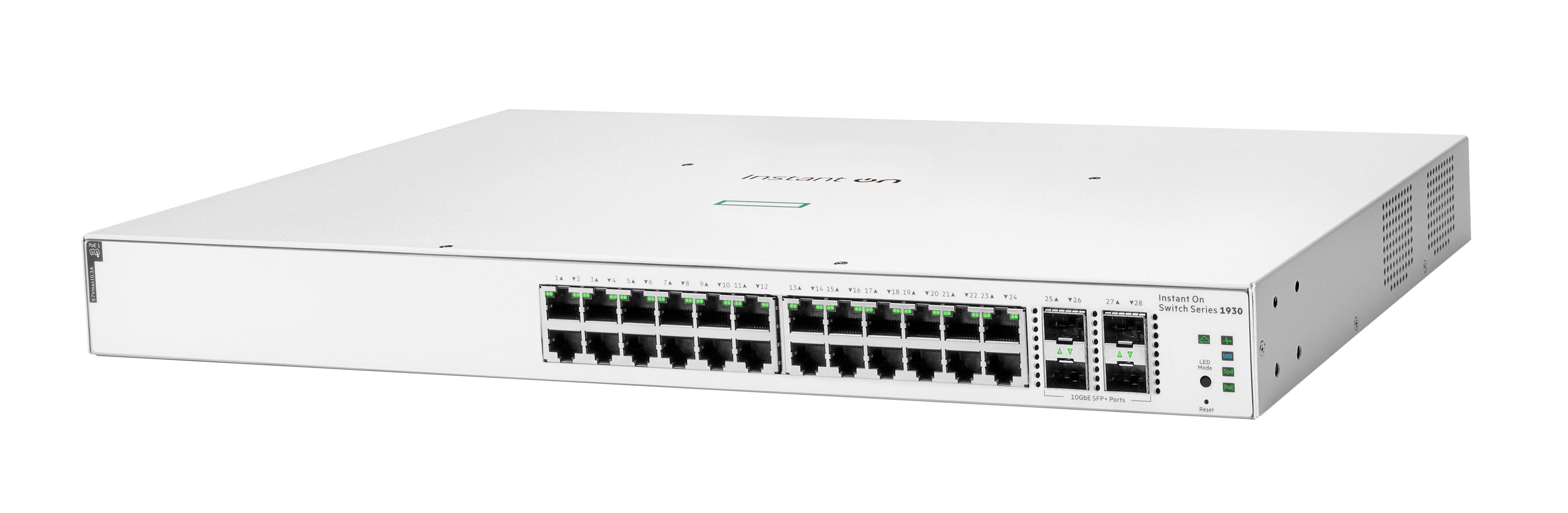 Switch Aruba Ion 1930 24g Cpnt 4sfp+ 370w Sw