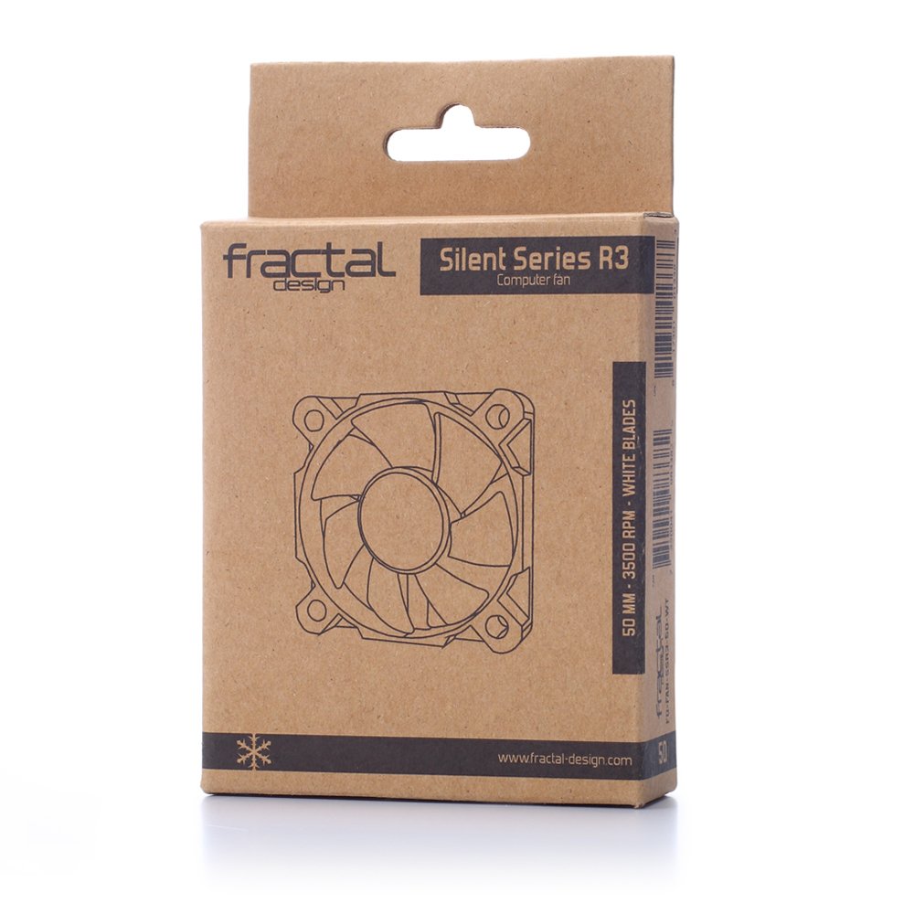 Fractal Design Ventilador Silent Series R3 50 Mm Fd-Fan-Ssr3-50-Wt