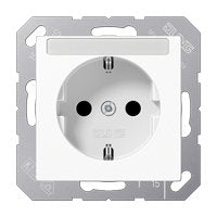 Jung A 1520 Bfkina Ww Schuko-Steckdose 16a 250v Berührungs.- Schutz Sf Bruchs.