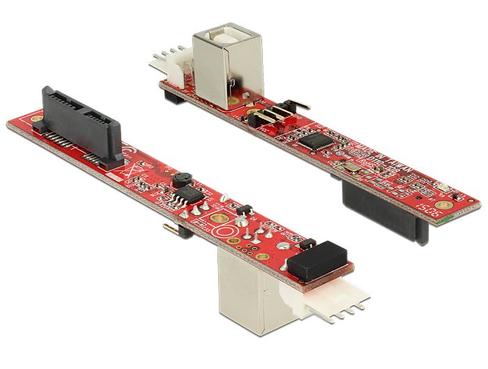 Delock 62651 Convertidor Slim Sata 13 Pin A Usb 2.0 Tipo-B Hembra