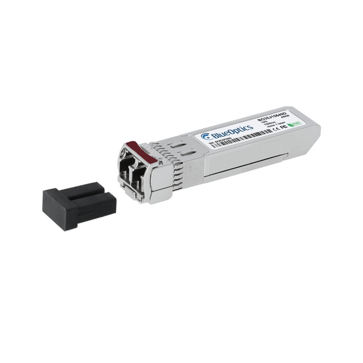 Blueoptics Hpe Aruba X132 J9153a Blueoptics Bo35j15640d Sfp+ Transceiver, 10gbase-Er, Singlemode Fiber, 1550nm, 40km