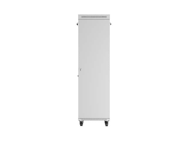 Lanberg Rack Cabinet 19" Free-Standing 42u 600x600 Flat Pack With Glass Door Lcd Grey V2