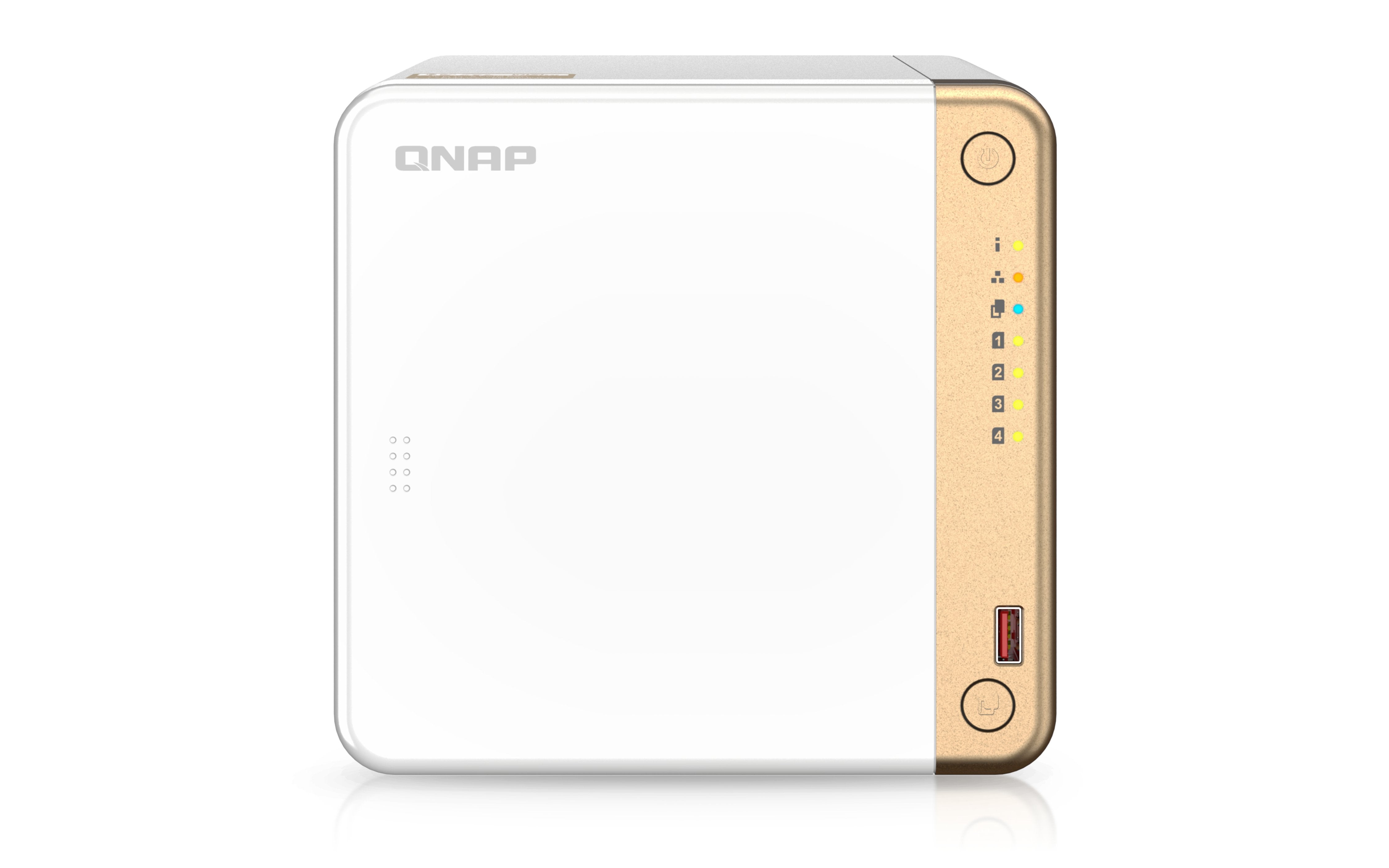 EAN 4711103081198 - QNAP TS-462-2G servidor de almacenamiento NAS Torre Intel® Celeron® N4505 2 GB DDR4 0 TB QNAP QTS Blanco imagen 2